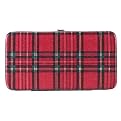 Xhilaration&reg; Plaid Clutch Wallet - Red