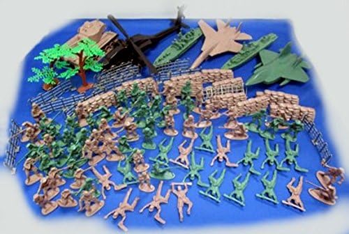 Just Kidz Military Forces 110pc Bucket