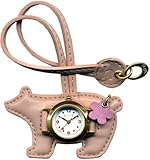 hang watch (ハングウォッチ) アクセサリウォッチ クマ・ピンク EP136C