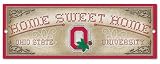 Ohio State Buckeyes Home Sweet Home Country D&Atilde;&copy;cor Wood Sign