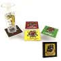 Licensed Don Ed Hardy Love Kills Slowly Leather Coaster