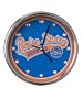 Boise State Chrome Clock