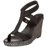 Calvin Klein Women's Emalynn Ribbed Elstc Espadrille