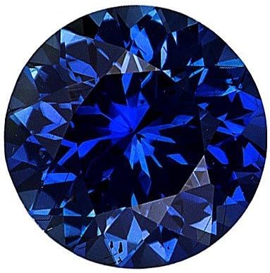 Natural Blue Sapphire Stone, Round Shape, Diamond Cut, Grade AAA, 1.50 mm in Size, 0.02 Carats