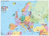 Ravensburger 12662 - Politsche Europakarte - 200 Teile XXL Puzzle