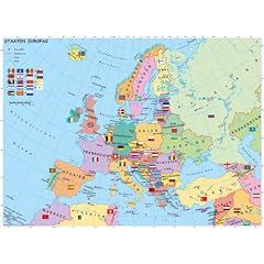 Ravensburger 12662 - Politsche Europakarte - 200 Teile XXL Puzzle