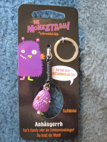 Monzztaah ich hab dich Monsterm�ssig lieb Anh�nger Handy Sheepworld