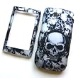 Sidekick 4G T839 (T-Mobile) Rubberized Snap On Protector Hard Case "Skullerific" Design