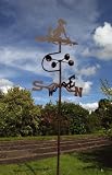 Solus Garden and Leisure Ltd ADORN DOG WEATHERVANE WITH GROUND STAKE