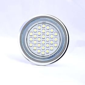 AR111 Lamp with 30 SMD5050 LEDs 6.2 Watt 12 Volt 480 Lumen, White, 1430WH