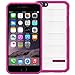 Body Glove Rise Case for iPhone 6 4.7-Inch - Retail Packaging - Raspberry/White