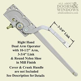 Window Parts: Truth Casement Crank Operator, Link # 20755