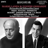 M.Lanza & E.Ormandy Hollywood Bowl Concert 1947