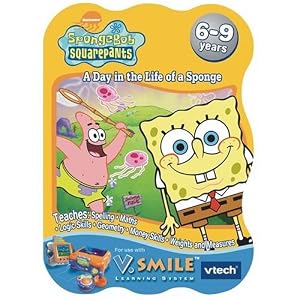 V Tech - V.Smile - Spongebob Squarepants: A Day In The Life of A Sponge