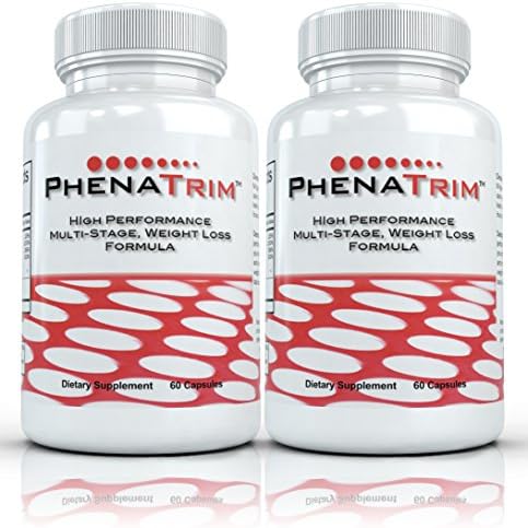 Phenatrim (2 Bottles) - High Performance, Clinical Strength Weight Loss Supplement