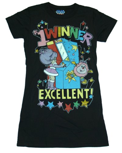Rainbow Brite Number One Winner Junk Food Juniors Soft T-Shirt Tee