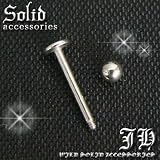【bp5】1個売り★16Gボディピアス★ラブレット★ステンレス★ストレート/10mm★拘りのデザイン★
