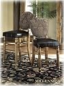 Ashley Furniture Rowley Creek Leather 24" Pub Chair (qty 2) - Free Shipping!