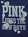 Pink Victoria's Secret Womens DALLAS COWBOYS Crew-Neck T Shirt / Tee