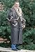 Men's Shearling Trench Coat with Alligator  Coyote