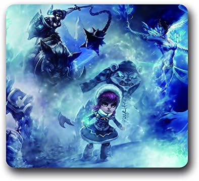 League of Legends Neoprene Water Resistant Mouse Pad,(9 x 10 Inch) Non-slip Gaming Mouse Pad