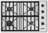 VGSU103-4BBK-LP Viking 30″ Gas Cooktop Pro Series – Liquid Propane – Black
