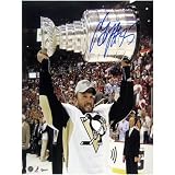 Sergei Gonchar Autographed Photo | Details: Pittsburgh Penguins, 8x10, Raising the Cup