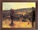 Tee Off Old French Golfing Golf Ball Contemporary Picture Framed Art Print