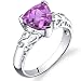Trillion Cut Sterling Silver carat Pink Sapphire Solitaire Ring Size 6 Free Shipping 2.50