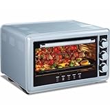 36 Liter Backofen mit Drehspieß 320°C 1500 Watt Miniofen Minibackofen Pizzaofen