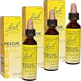 3PACK Bach Rescue Remedy Natural Stress Reliever (60 mL)