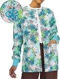 Tafford Maui Tide Basic Warm Up Scrub Jacket