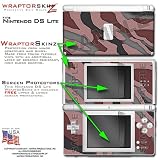 Nintendo DS Lite Camouflage Pink WraptorSkinz Skin Kit by TuneTattoozTM