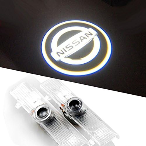 Camhoho Nissan Easy Installation Car Door LED Logo Projector Ghost Shadow Lights 2-pc Set