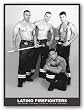 Latino Firefighters by D.C. LaRue 28.5"x23" Art Print Poster Latin