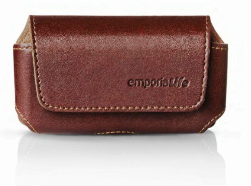 Emporia LTH-V100-DHR Handytasche (vertikal, G&uuml;rtelclip) braun Preisvergleich