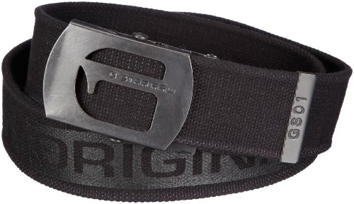 G-STAR Herren G&uuml;rtel ORIGINALS COTTON BELT - 89218, Gr. one size, Schwarz (black - 990) Preisvergleich