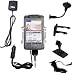 Car / Auto Multi Adapter Mount Holder GPS Navigation Kit for the Sony Clie TH55 with built in charger - Gomadic Brand