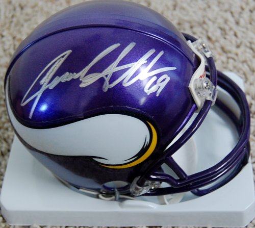 Minnesota Vikings Jared Allen Autographed / Signed Mini Helmet