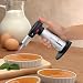 Kitchen & Housewares : BonJour Chef's Torch with Fuel Gauge, Brushed Aluminum