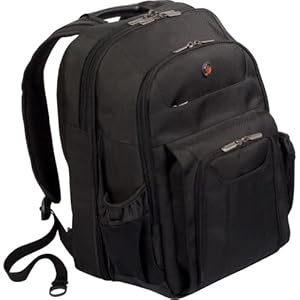Targus Checkpoint-Friendly Corporate Traveler Backpack for 15.4 Inch Laptops CUCT02B (Black)