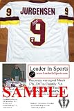 Sonny Jurgensen Autographed/Hand Signed Jersey - Washington Redskins