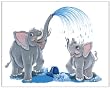 Jungle Art Collection - Elephants - Children's Wall Art and Nursery Wall D��cor