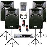 view description of Crown XLS2500 Amp, 4 Two Way 15