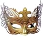 Gold And Silver Detail Venetian Mask