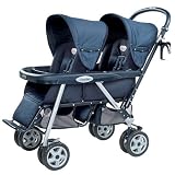 Peg Perego Tender Twin Stroller - Midnight by Peg Perego USA