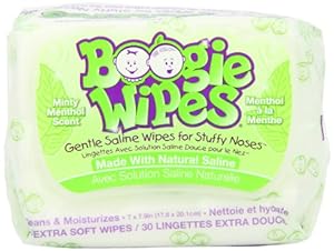 Boogie Wipes, Magic Menthol (Pack of 12)