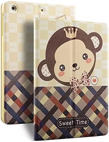 iPad Mini 2/3 Case, Dakotacase (Book style) Folio Ultra Slim Painted Pattern Stand Case, Flip PU Leather Protective Hard Case Cover For Apple iPad Mini 2 Mini 3 (Monkey)