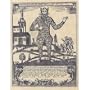 Russian copper engraver around 1760 (Monsters, as 1760 in Spain appeared) Art Poster Print - 11x17
