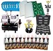 ULTM 6 AIRBRUSH TATTOO KIT 28 Includes: COMPRESSOR, HOSE, AIRBRUSH, INK, AND STENCILS